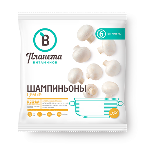 Шампиньоны целые Шампиньоны целые