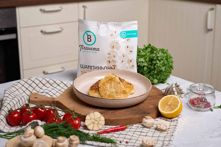 Картофельные котлеты с шампиньонами