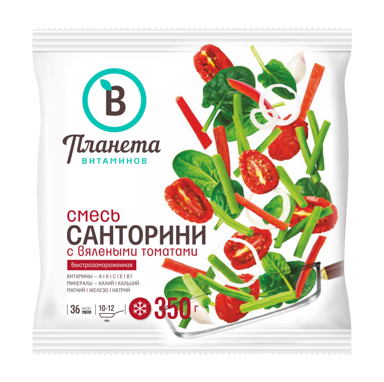  смесь Санторини с вялеными томатами  