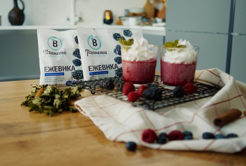 Мусс из ежевики