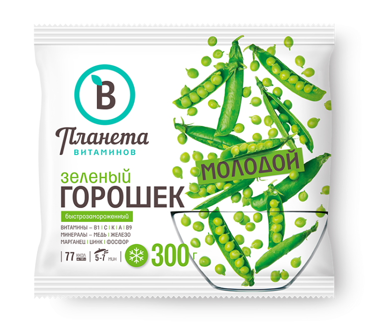 Зеленый горошек 